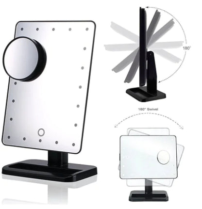 LED Makeup Mirror - Princess Beauty Magnifying Mirror